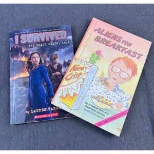 I Survived Black Death Aliens for Breakfast‎ Childrens Chapter Books